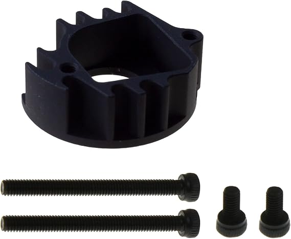 CW01 Aluminum Motor Mount Black for Tamiya 22027 RC Car CW-01Lunch Box/Midnight Pumpkin Replacement Upgrades Parts
