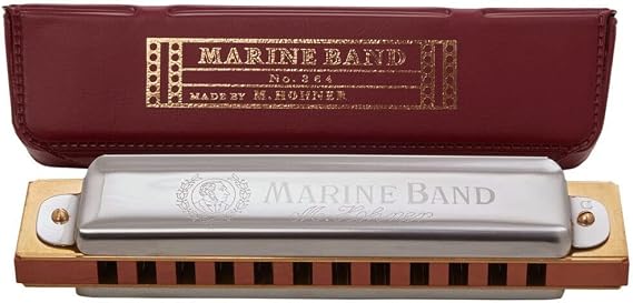 Hohner 364 24 Marine Band 12 Hole Harmonica, Key of C