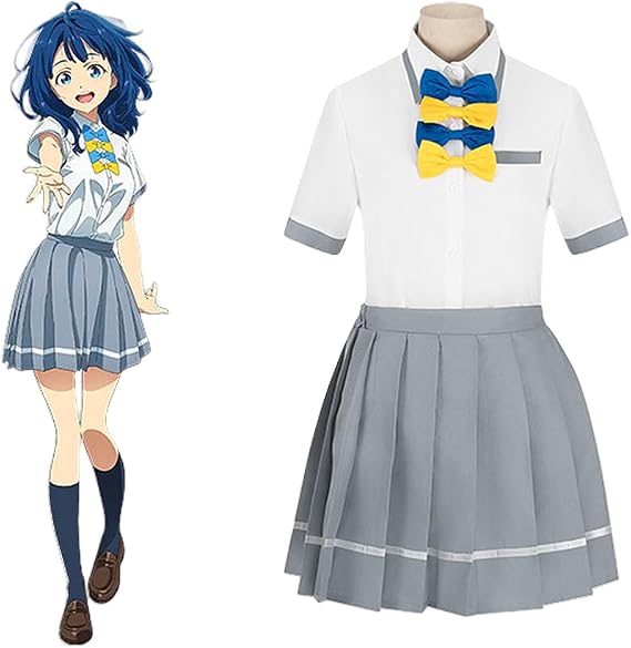 Cosplay Costume with Too Many Losing Heroes, Anna Yanami, Yakimi, Salt Yakimon, Tomorika Omara, Kazuhiko Hot Water Kazuhiko Uniform, Cosplay Costume, Adult Anime-Style, Stage Costume