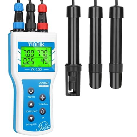 YINMIK Dissolved Oxygen Meter Smart DO Meter with Calibration Accessories