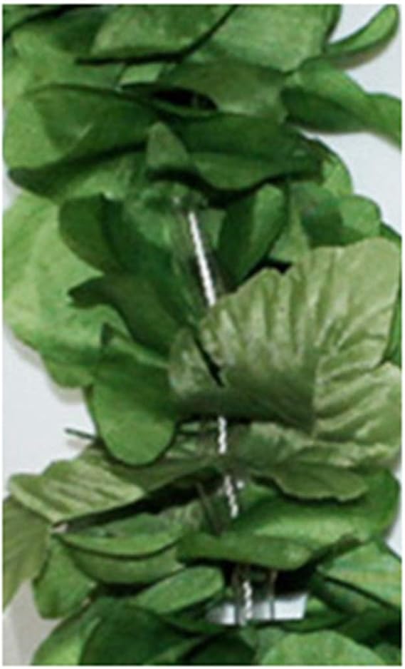 The Green Color Hawaii Artificial Flower Full Leis