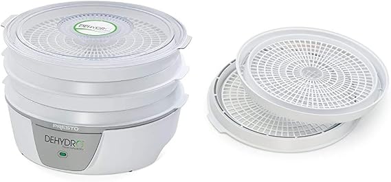 Presto Dehydro Electric Food Dehydrator and Dehydrating Trays Bundle