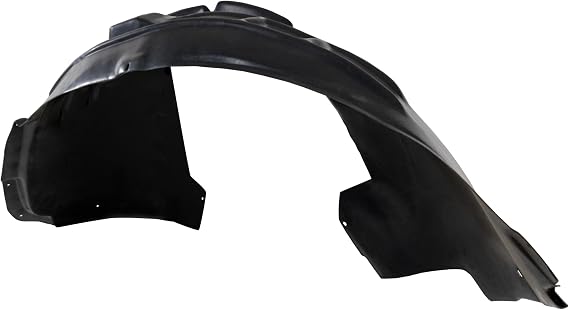 Evan Fischer Fender Liner Compatible with 2009-2012 Audi Q5, Front Driver Side Plastic Material For Models With S-Line Package AU1248112