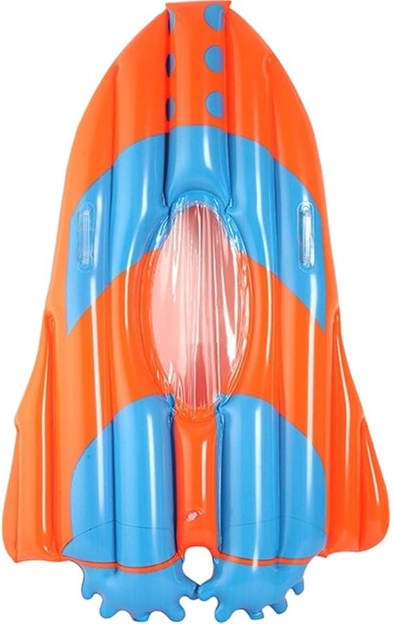 Pool Float Swim Ring with Backrest Inflatable Water Float for Pool Adults