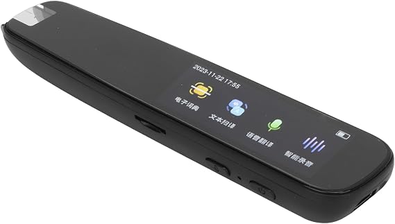 Smart Scanner Pen,Digital Pen Reader Voice Translator Device, Language Translator Electronic Dictionary English Learning Scanning Pen