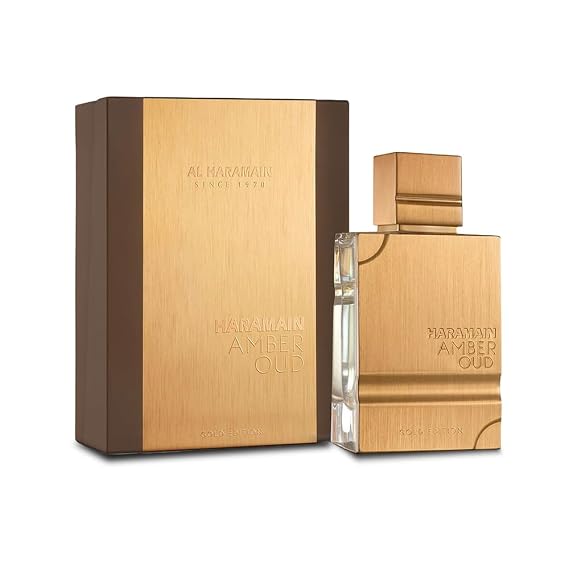 Al Haramain Amber Oud Arabic Long Lasting Perfume for Women & Men, 2 oz