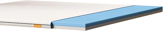 Emma Original Topper - Reversible Soft & Firm Sides (Airgocell+HRX Foam), Breathable Design & Removable Washable Cover, Small Double (120×190cm)
