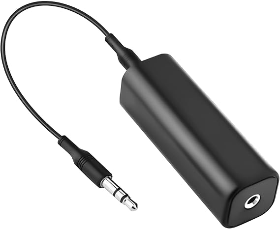 Noise Filter with 3.5mm Audio Cable, Ground Loop Noise Isolator