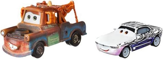 Disney Pixar Cars Road Trip Mater and Kay Pillar Durev