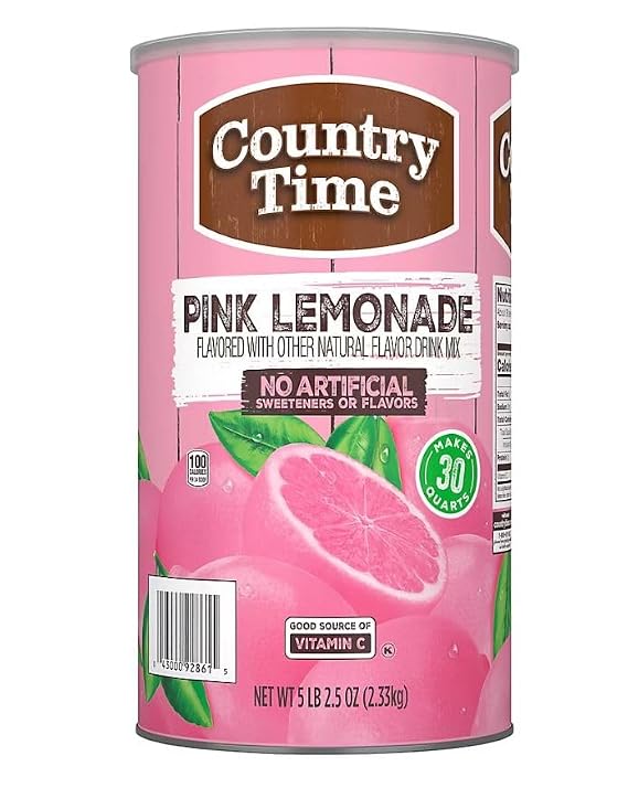 Country Time Powdered Lemonade Drink Mix (82.5 oz.) - (1 Pack) (Pink Lemonade)