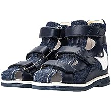 princepard Orthopedic Sandals for Kids High Back Ankle Support 2021 New Summer Corrective Shoes Flat Foot X-legs Care