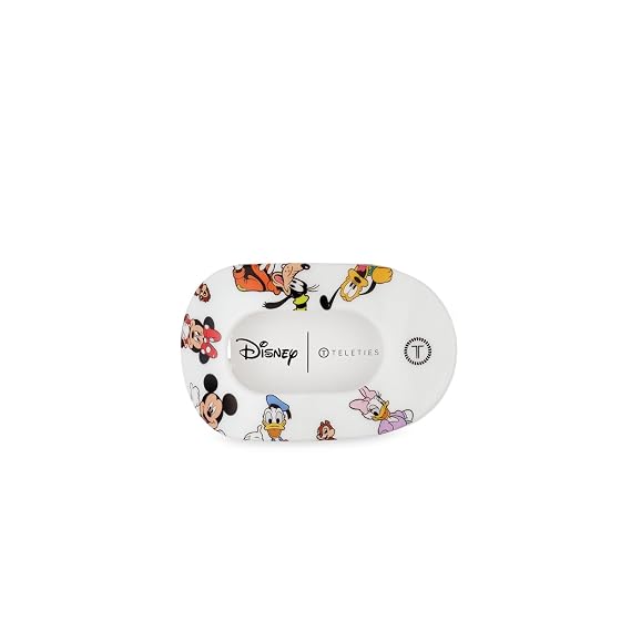 Disney TELETIES Mickey and Friends Tiny Flat Round Hair Clip