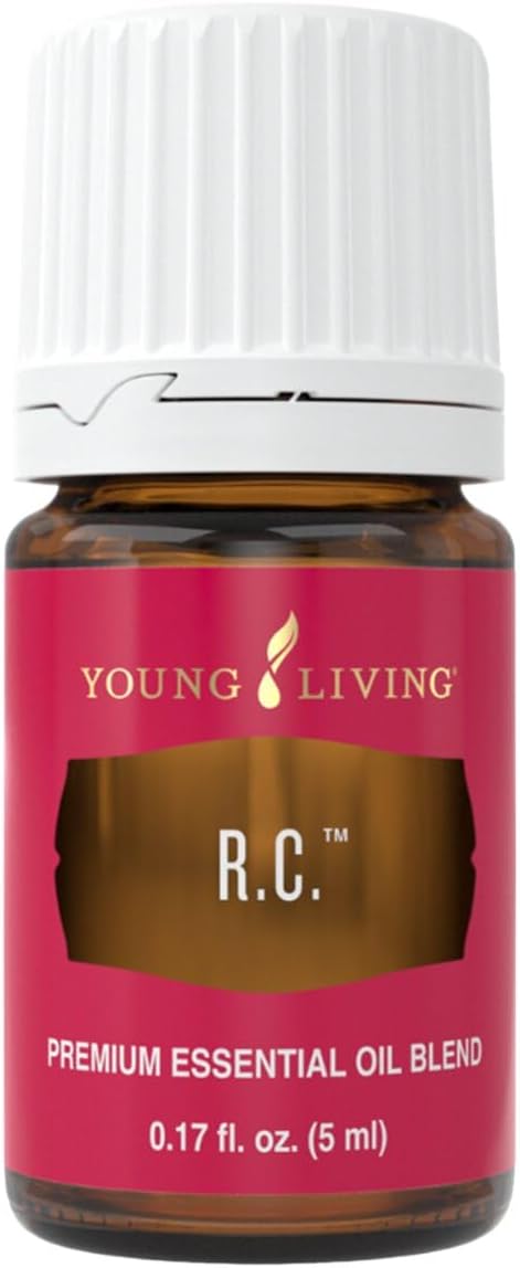 Young Living R.C. Premium Essential Oil 5 ml | Aromatherapy for Diffuser, Massage & Yoga | Invigorating Menthol & Refreshing Scent | Supports Breathing Comfort & Wellness Routine