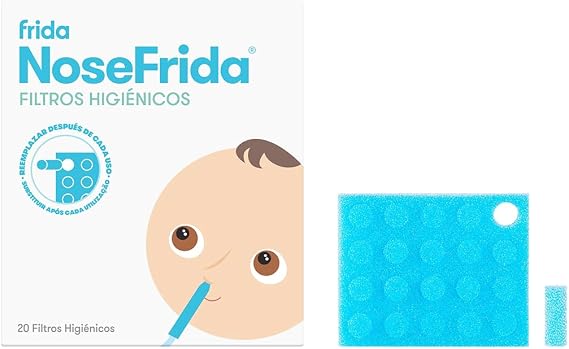 Frida Baby Nasal Aspirator Original NoseFrida Filter Refills, 20ct