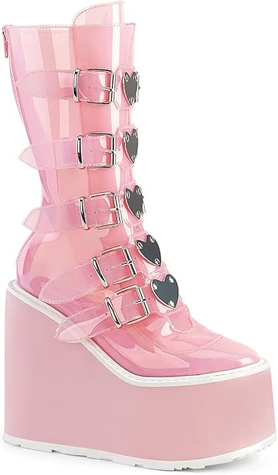 Demonia Women's Swing-230C Knee-high Boots