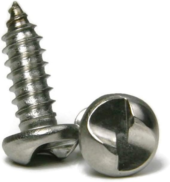 One Way Screws 18-8 Stainless Steel Tamper Proof Security Sheet Metal Screws #14 x 3/4 inch Qty 100