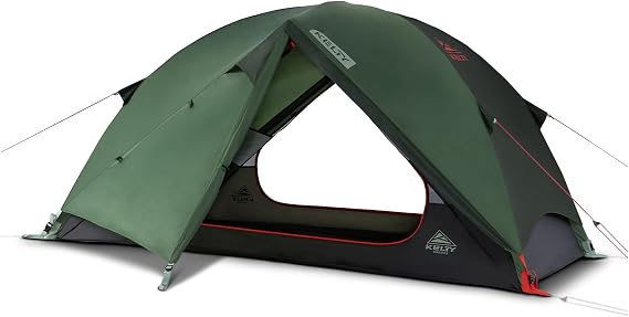 Kelty Wireless Freestanding Camping Tent, 2 4 or 6 Person Size, Huge Interior and Peak Height, Intuitive + Easy to Pitch, Color Coded Setup