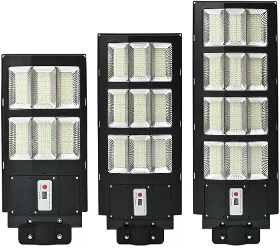 300W Solar Hareket Sensörlü Bahçe Aydınlatması 6 Led Panel Lamba, Güneş Enerjili, Kumandalı 3modlu [Enerji Sınıfı A]