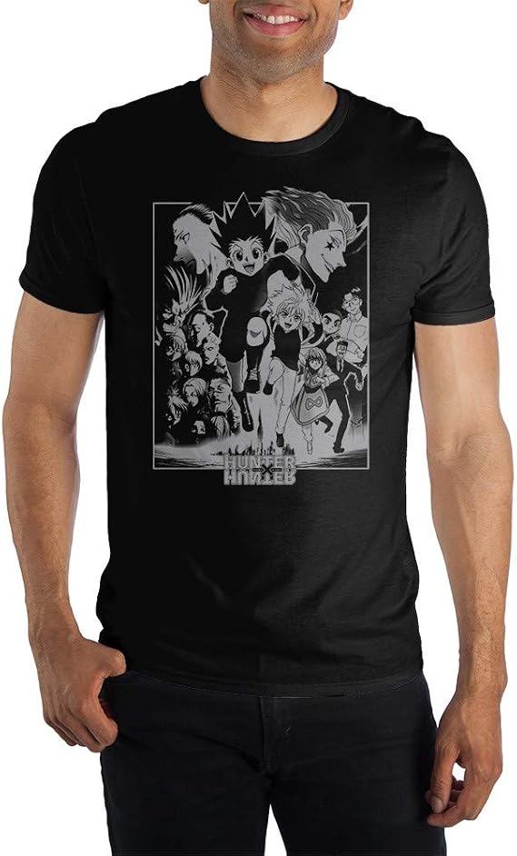 Hunter x Hunter Epic Character Crew T-Shirt, Group Character with Epic Modern Style