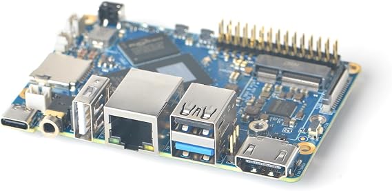 FriendlyElec NanoPi M6 - Embedded Android Host, RK3588S, Up to 32GB RAM, Built-in LCD Display Support 8K (16GB RAM,Bare Board)