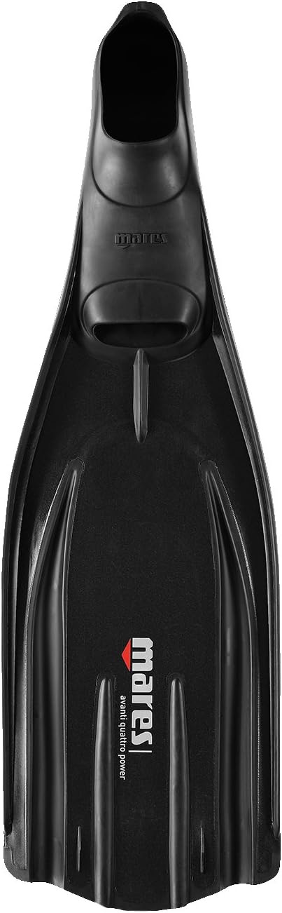 Mares Avanti Quattro Power Fins (8-9, Black)