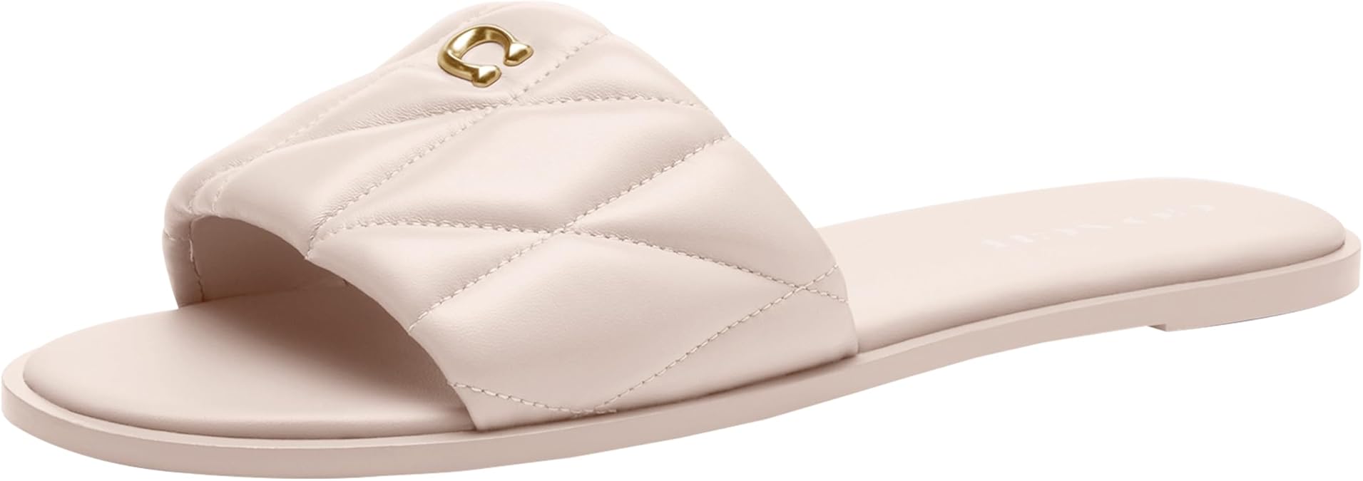 COACH Women's Holly Quilted Leather SandalPlatform