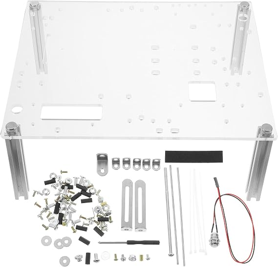 Open Frame Computer Case DIY Chassis Bracket Sturdy Base Stand