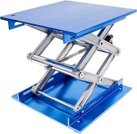Wisamic Lab Jack Scissor Stand Platform 8x8 inches