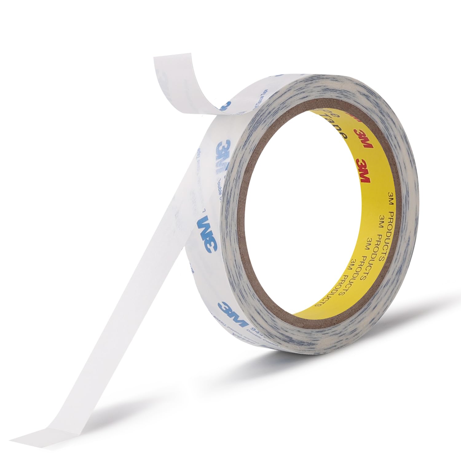 Double Sided Tape 9448A 34 x 33Ft Pack of 1 Made of 3M Super Sticky Adhesive Tape Ultra Thin Translucent Tissue Tape for Laptop Cell Phone Repairs Arts Crafts