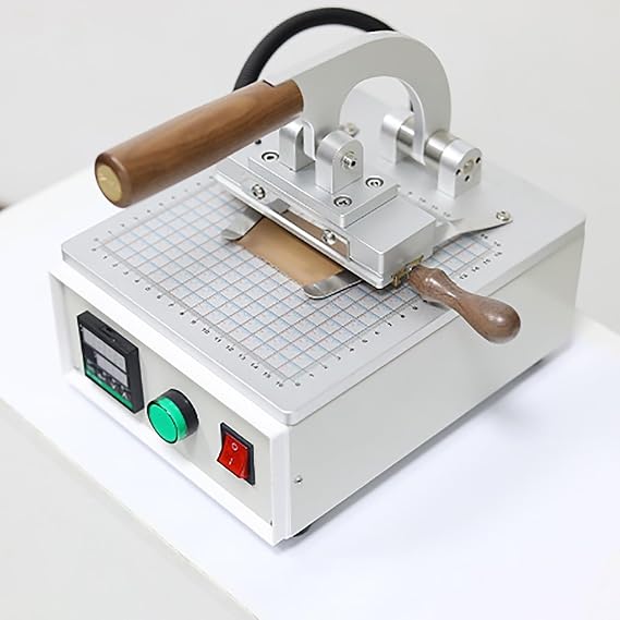Digital Stamping Machine, Hot Foil Stamping Machine, Manual Dump Stamper for Custom Logo Imprinting