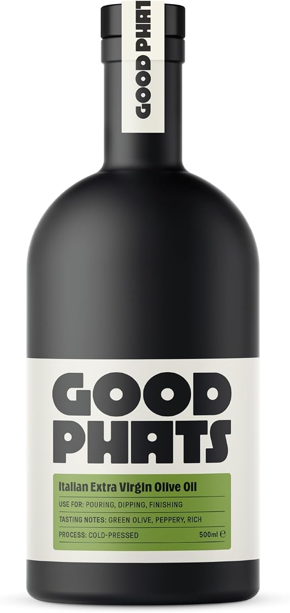 GOOD PHATS Italian Extra Virgin Olive Oil for Dressing & Finishing, 500ml