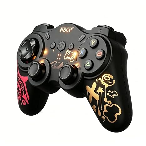 NBCP Wireless Controller for Switch 2, Switch & PC, Hall Effect Joysticks, RGB