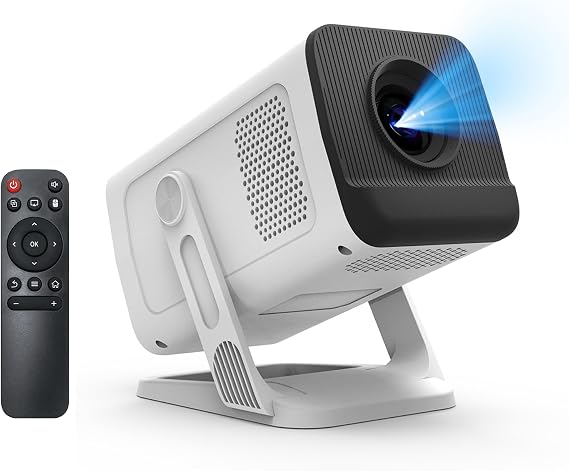 [Compatible with Netflix] Mini Projector with WiFi and Bluetooth(XL)