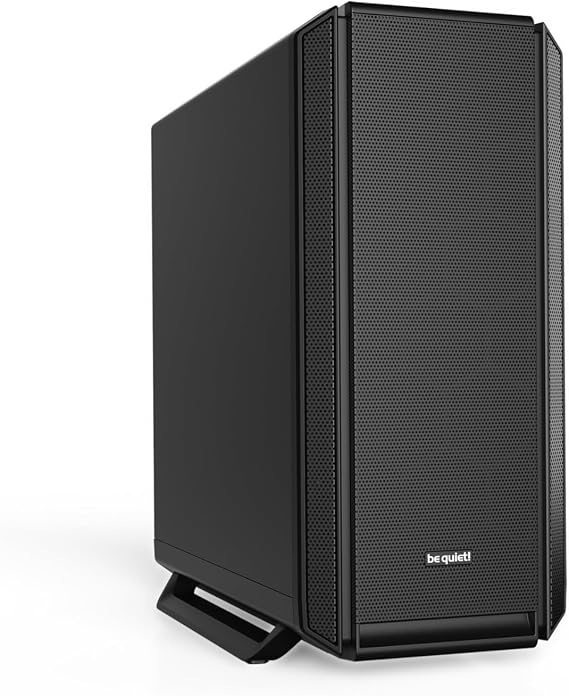 be quiet! Silent Base 802 ATX Midi Tower PC Case | 3 Pre-Installed Pure Wings 2 Fans | Sound Insulated | Black | BG039