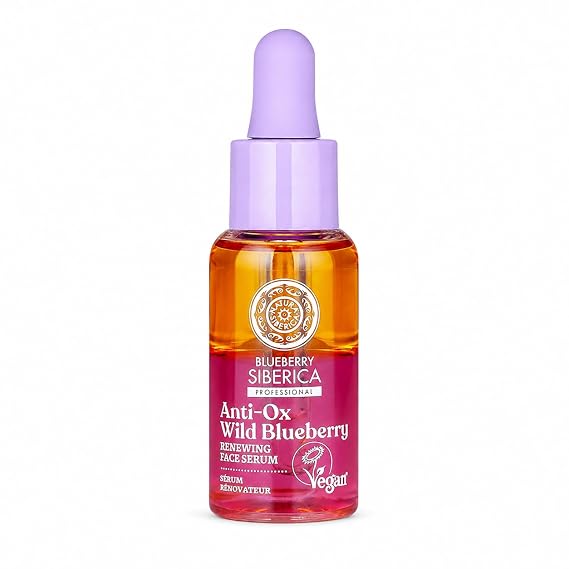 Natura Siberica Natural Anti-OX Wild Blueberry Renewing Face Serum 30 ml