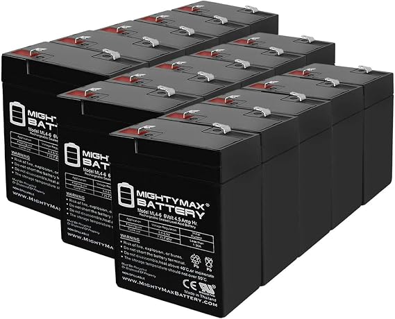 Mighty Max Battery 6V 4.5AH Replacement Battery for Jasco RB640-15 Pack