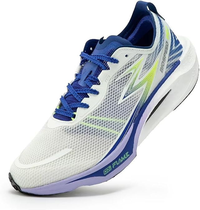 361 BIOSPEED 3.5 Pro Running Shoes for Men Wide Foot Sneakers Lightweight,Breathable,Cushion,Carbon Plate Running Shoes for Professional Race,Marathon Training Shoes