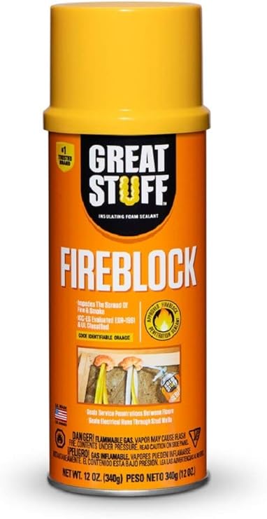 GREAT STUFF Fireblock 12 oz Insulating Foam Sealant