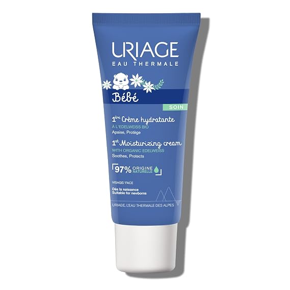 Uriage Baby Moisturizing Face Cream, Hydrates & Prevent Dryness