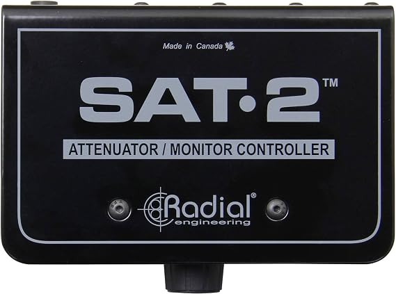 Radial SAT-2 Stereo Audio Attenuator Monitor Controller