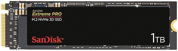 SanDisk Extreme PRO M.2 NVMe 3D SSD - 1TB