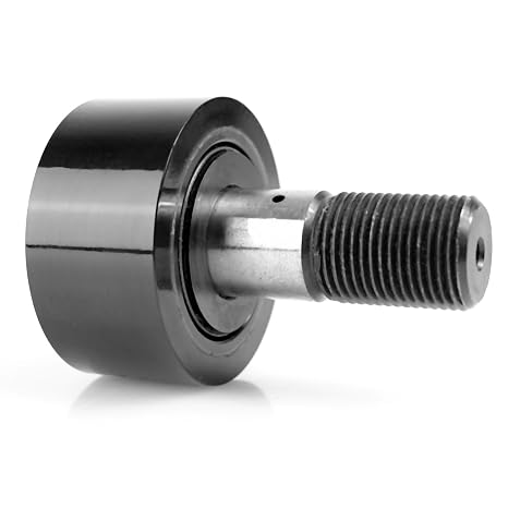 ML6 Polyurethane Coated Cam Followers | Track Roller - CF-675-80. 2.000" O.D x 1.000" WD. 1.750" Stud Length x 0.875" Thread Length with 3/4"-16 Threads
