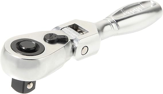 TONE Short Ratchet Handle Flex Head (Socket Hold Type) RH3FHS 3/8" Inch Drive