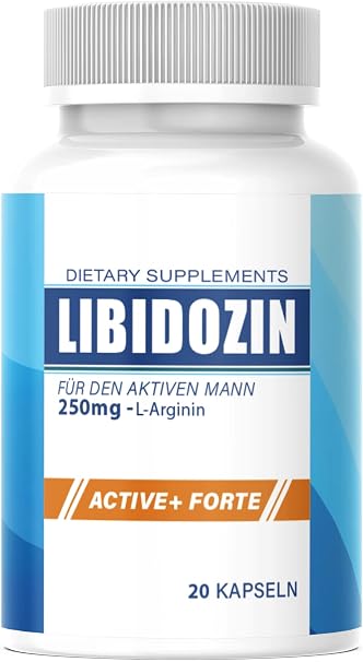 Libidozine Capsules Extra Strong – The Immediate Effect for Men with L-Arginine and Zinc – Booster High Dose for Men