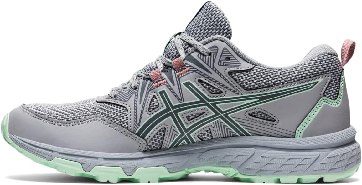 ASICS Women's Gel-Venture 8 Running Shoes, 6.5, Piedmont Grey/Metropolis