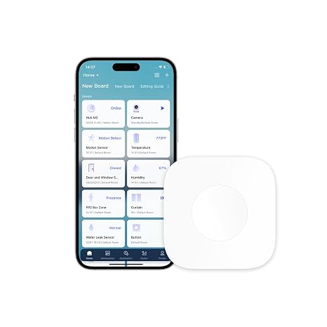 Aqara Zigbee Wireless Mini Switch,Compatible with Apple HomeKit,Google Home,Alexa,Requires Aqara Hub,Versatile 3-Way Control Button for Smart Home Devices,Works with IFTTT