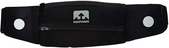 Nathan 5K Runner's Waist Pack, Nathan Running Belt Essentials for Women and Men | Smartphone Storage | Adjustable | Reflective