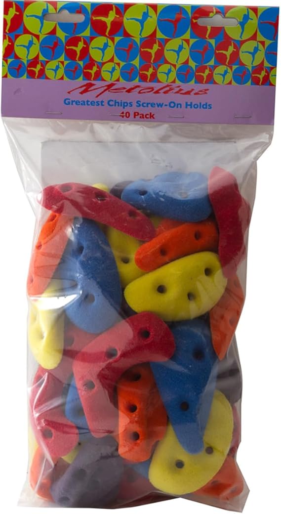 Metolius PU Greatest Chips Screw On - 40Pack