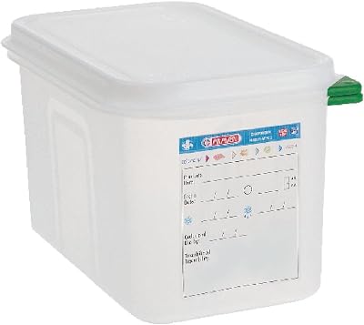 Araven RBD-T985 Food Container 4.3Ltr 4.3 litre 14 GN. 150H x 256W x 162D mm. Pack quantity: 4,White