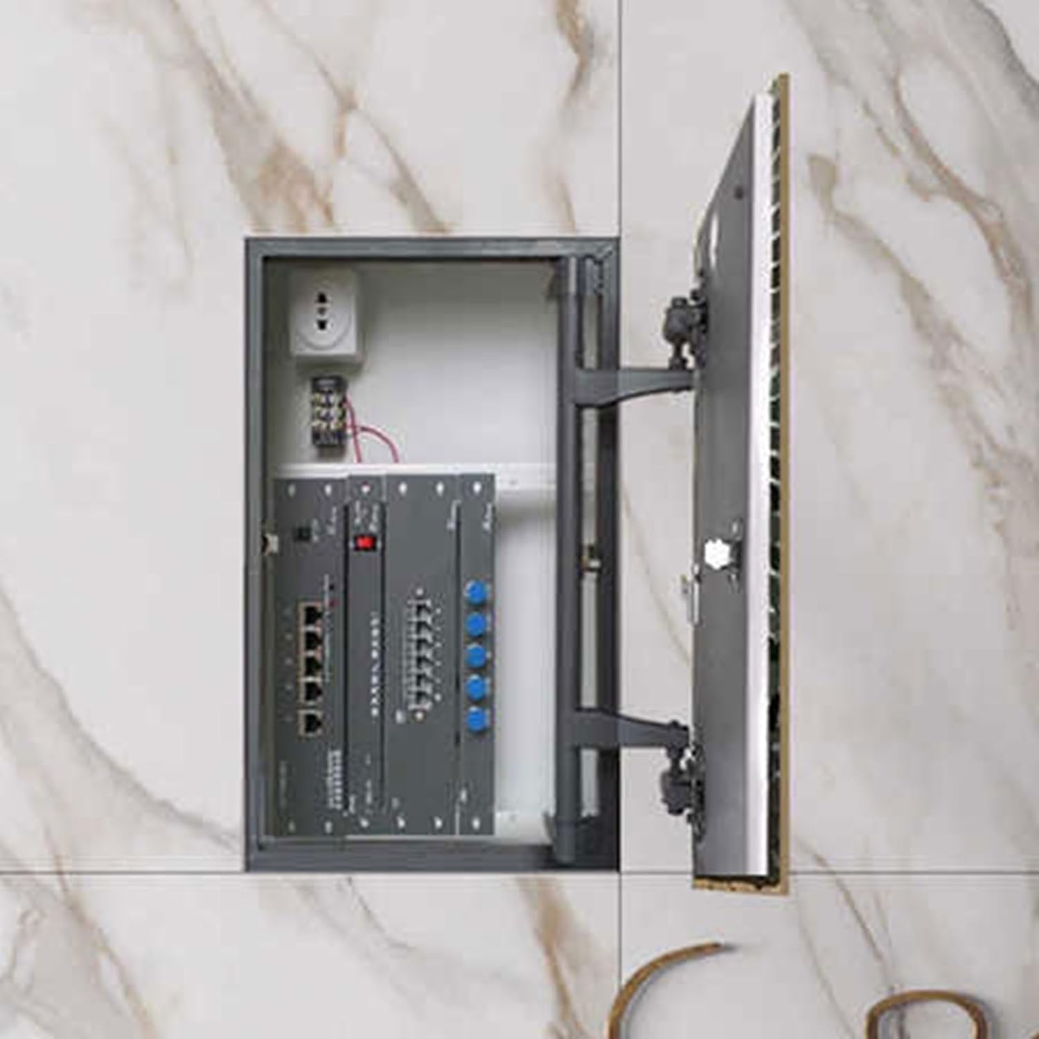 JHDXL Invisible Inspection Port, Access Hatch Sealed Roof Access, Attic Basement Exit Covers, Vent Systems Access Panel, Bathroom Service Access Hole Cover40  50  4.5cm15.7  19.7  1.8in